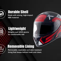 vega Ranger Revenge Motorbike Helmet image 3