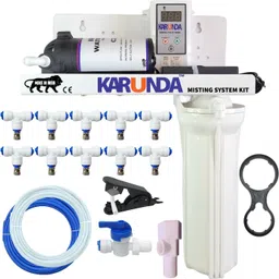 Pre Assembled Fogger System Kit With Digital Timer | With 10 Nozzles & 15m Pipe 100 L Hose-end Sprayer-image-1