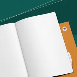 target publications Small Notebooks | Both Sides Blank Copy |17 x 27 cm Approx | GSM 58 | Pack of 7 Regular Notebook Unruled 76 Pages image 3