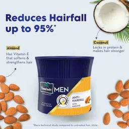 parachute Men Advansed Anti Dandruff & Anti Hair fall Hair Cream - Set Of 2 - Hair Styler image 4