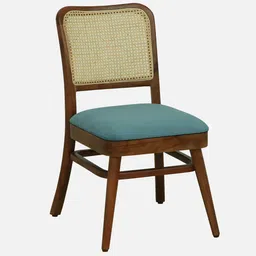 woodsworth from pepperfry Holstein Sheesham Wood Dining Chair Set Of 2 In Scratch Resistant Provincial Teak Finish image 4