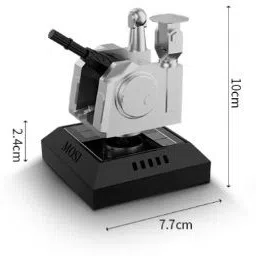 wleworldlookenterprises ™ Aircraft Gun Car Perfume Silver Long-Lasting & Unique Car Decoration Accessory Aircraft Gun Car Perfume Long-Lasting & Unique Car Decoration Accessory Air Purifier image 5