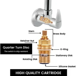 prestige Vignet Sink Cock Spout Faucet image 5