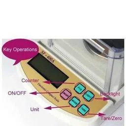 Hirday Electronic Digital 1Gram-10 Kg Weight Scale WS186_White Weighing Scale image 5