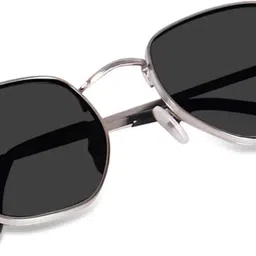 spring jump UV Protection, Gradient, Polarized Rectangular Sunglasses (Free Size) image 3