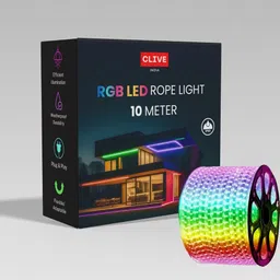 clive 2400 LEDs 10 m Multicolor Color Changing Strip Rice Lights-picture-33