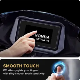 vprs Edge‑To‑Edge Screen Guard for 2025 New Honda Activa 125 – (Not Tempered Glass) Bike Display Screen Guard image 3
