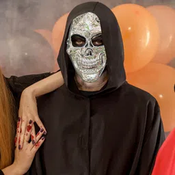 rozi decoration Halloween Skull Party Mask for Horror Party | Halloween Mask Party Wear Party Mask image 3