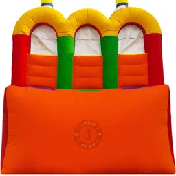 jump n play Inflatable Slide Bouncy With Multicolor with 12x18 Feet Inflatable Hoppers & Bouncer image 4