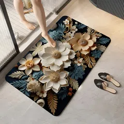sahajmart Rubber Bathroom Mat image 3