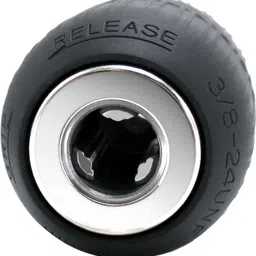 nityaecommerce Keyless Drill Chuck for 3/8" Drill with 24 UNF Thread Mount Shaft 2-13mm Capacity image 5