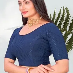 priyanka traders Round Neck Women Blouse image 4