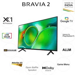 sony Bravia 2 163.9 cm (65 inch) Ultra HD (4K) LED Smart Google TV image 2