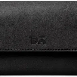 dailyobjects Men & Women Casual Black Artificial Leather Card Holder-picture-33