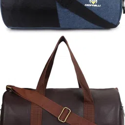 monvelli 20 L Gym Duffel Bag - GYM DUFFLE BAG FOR INDOOR OUTDOOR SPORTS - Black, Blue, Brown-picture-12