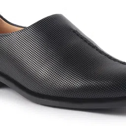 fausto Ethnic Wedding Mojaris for Traditional Sherwani|Evening Party Stitched Slip-On Mojaris For Men image 3