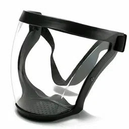 Anti-Fog Full Face Shield Upgraded | Impact & Wind Resistant Cycling Mask Transparent Face Shield Mask Super Protective Face Mask For Work Face Mask Laboratory, Power Tool, Welding, Wood-working Safety Goggle-image-49