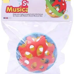zokato Safe and Non-Toxic Sweet Musical Ball for Babies Rattle image 5
