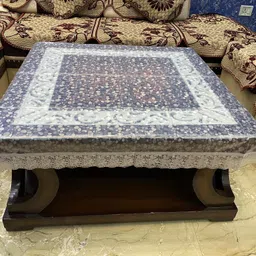 jainco decor Solid, Self Design 4 Seater Table Cover image 2