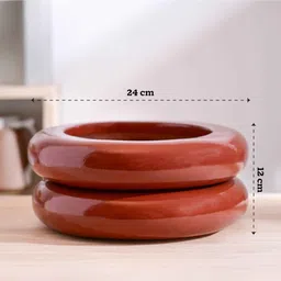 ugaoo Tiny Kisses Double Terracota Ceramic Planters image 2