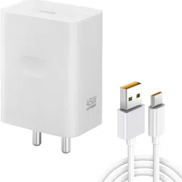 IARYZ ORIGINAL 45 W SuperVOOC 5 A Wall Charger for Mobile with Detachable Cable-image-17