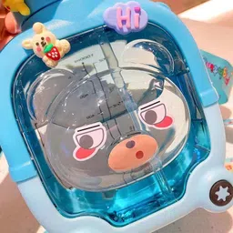 superstore Cartoon-Printed Designer Teddy 1000 ml Water Bottle image 4