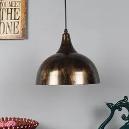 foziq Amaze Black Metal Hanging Light image 2