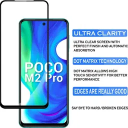 FlipSmartGuard Edge To Edge Tempered Glass for Poco M2 Pro, POCO M2 Pro, Mi Redmi Note 9 Pro, Mi Redmi Note 9 Pro Max image 2