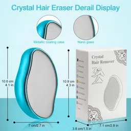 pick and nick toys Crystal Hair Remover For Women&Men Upgraded Nano-Crystalline Dots REUSABLE YQF28 image 4