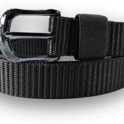 haykeye Men & Women Casual, Evening, Formal, Party Black Nylon Belt-picture-43