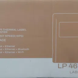 Tvs Electronics LP 46 DLITE USB LABEL PRINTER Single Function Monochrome Label Printer image 4