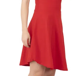 aakrithi Women Red Dungaree image 3