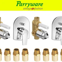 parryware Praseo concealed Diverter Body , Upper Part MTA 8 pic set of 2 pic 268 Faucet Set-picture-16