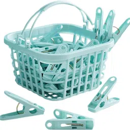 aryamurti Underwear Sock Plastic Clip with Storage Basket Plastic Cloth Clips-picture-25
