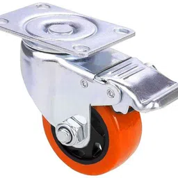 jancom 4 Inch Caster Wheels, Casters Set of 4, Heavy Duty Casters with Brake Swivel Furniture Caster-picture-23