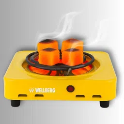 wellberg Compact countertop electric stove for barbecue, kitchen and balcony purposes Electric Cooking Heater image 5