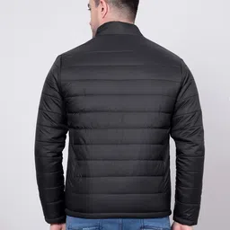 kotty Men Solid Puffer Jacket image 2