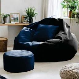 shira 24 4XL Tear Drop Bean Bag Cover(Without Beans) image 4