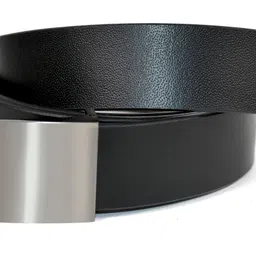usl Men Casual, Formal, Party Black Genuine Leather Belt image 4