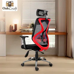 oakcraft Hurricane PLUS High Back Ergonomic Chair with Multi Synchro Mechanism Mesh Office Adjustable Arm Chair-picture-28