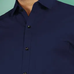 vebnor Men Regular Fit Solid Casual Shirt image 3