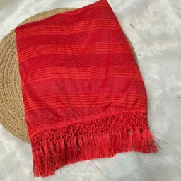 nayerang Lycra Blend Solid Multicolor Women Dupatta image 5