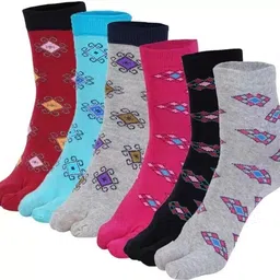 leafblu Women Graphic Print, Printed, Striped, Self Design Ankle Length, Low Cut-picture-47