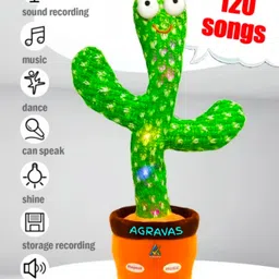 Dancing Cactus Talking Toy Can Record and Repeat What You Say-image-17