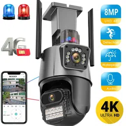 AVOIHS CCTV 4G SIM Camera 1080p HD PTZ Dual Lens 2way Audio Night Vision 360° Live View Security Camera-picture-17