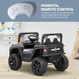 baybee Alfton Battery Car/Jeep for Kids Electric Ride on Baby Car Toy for 2 to 6 Years Jeep Battery Operated Ride On image 2