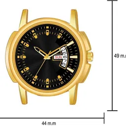 szn Analog Watch - For Men DD Gold BlackSZNNKK image 5