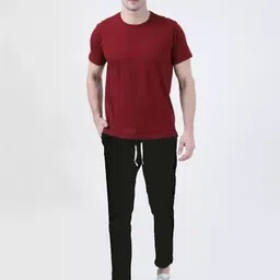 kash Pack of 2 Men Solid Black, Grey Track Pants image 3