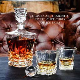 valenzers Whiskey Glass Fashioned Glasses Crystal Whisky Glass Tumblers for Cocktails Bourbon Scotch Liquor 300 ml pack of 2 Glass Set Whisky Glass image 4