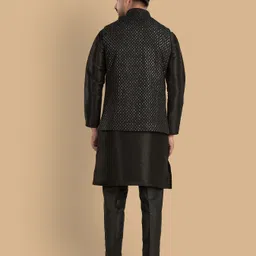 trends of ethnic Embroidered Men Waistcoat image 2